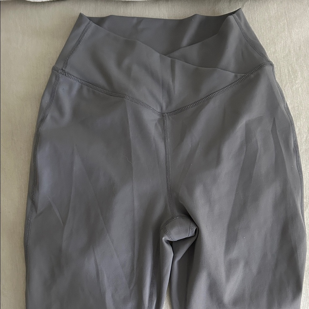 Cross over flare leggings